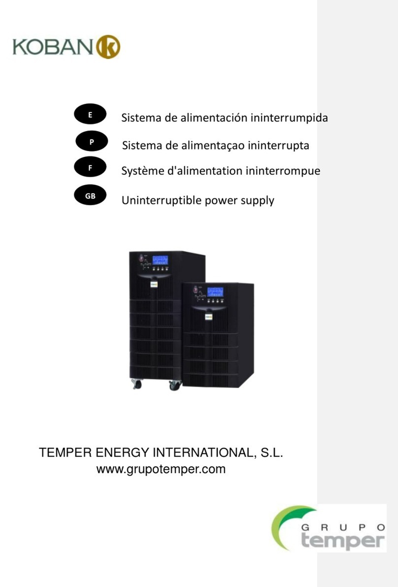 Temper KOBAN 6KS User manual