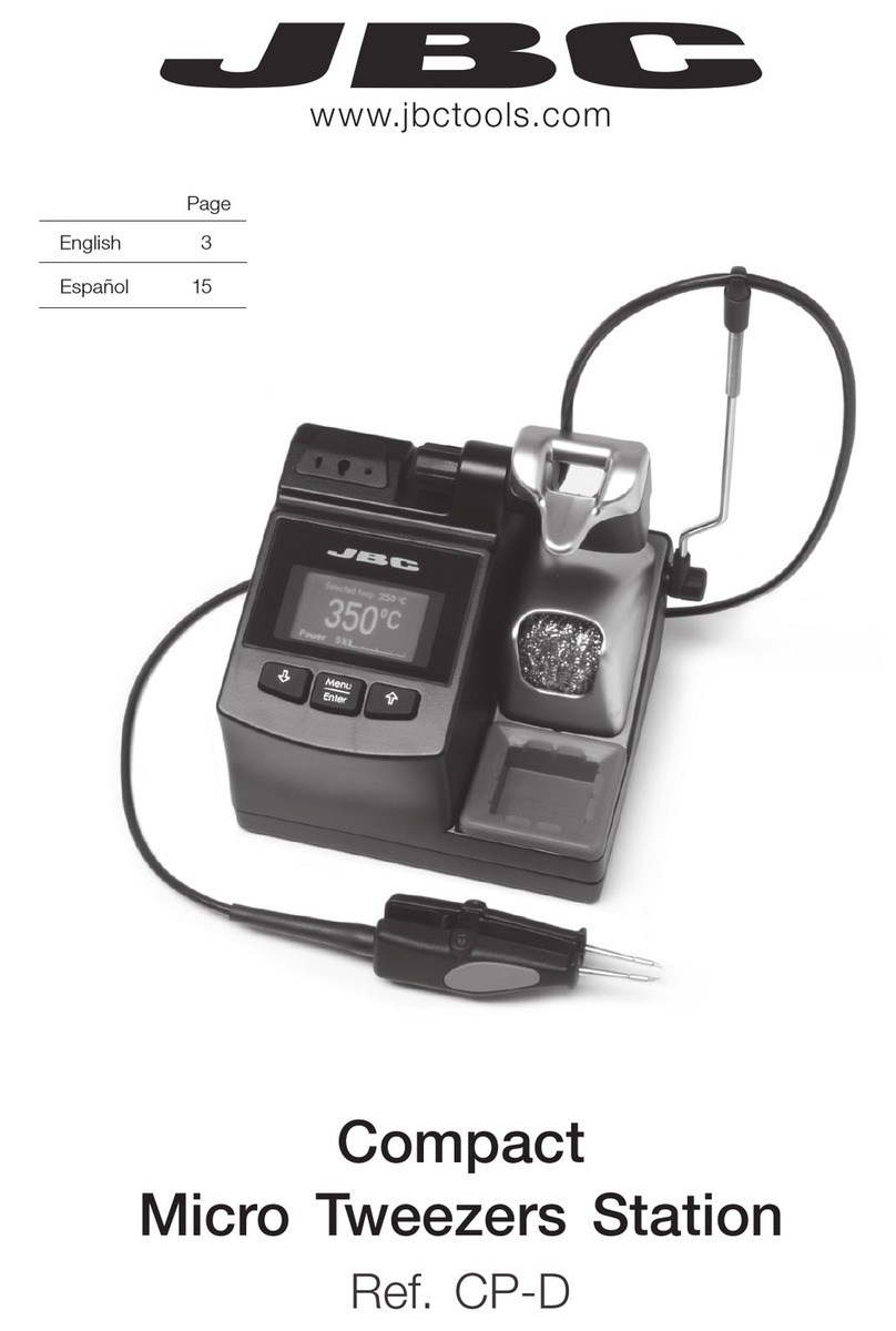 jbc CP-D User manual