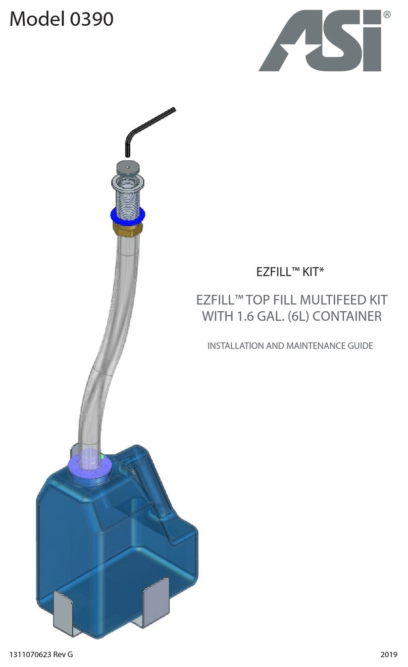 ASI EZ FILL Product manual