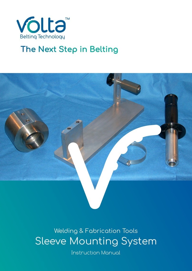 VOLTA Sleeve Mounting System instruction manual VOLTA Sleeve Mounting System instruction manual