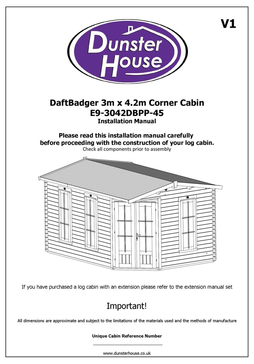 Dunster House E9-3042DBPP-45 User manual