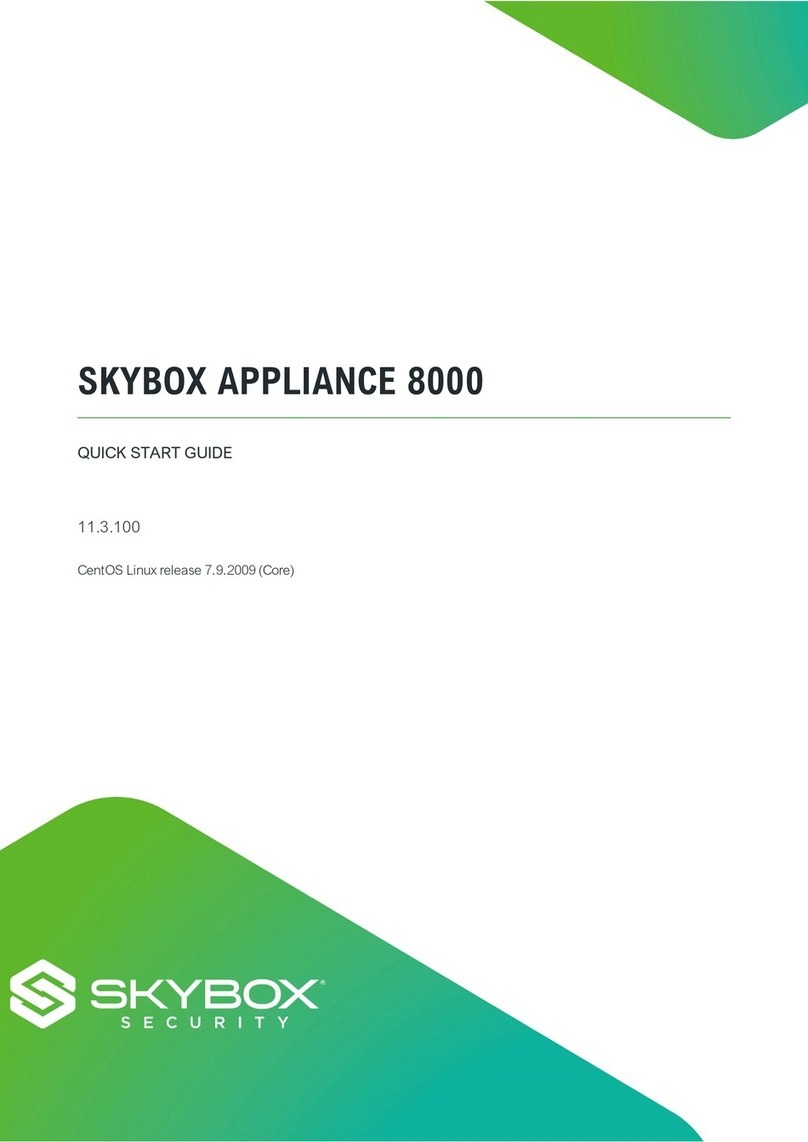 skybox APPLIANCE 8000 quick start guide