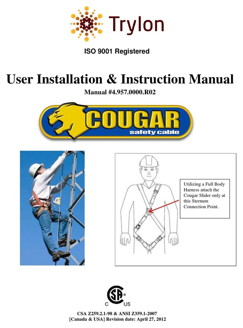 Trylon TSF COUGAR USERS, INSTALLATION & INSTRUCTION MANUAL