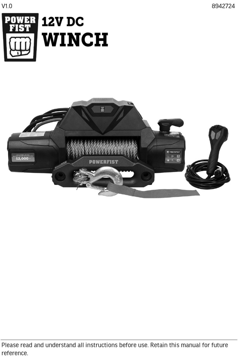Power Fist 8942724 manual