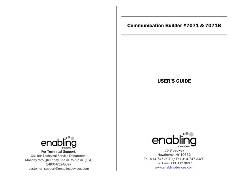 Enabling Devices 7071 User manual