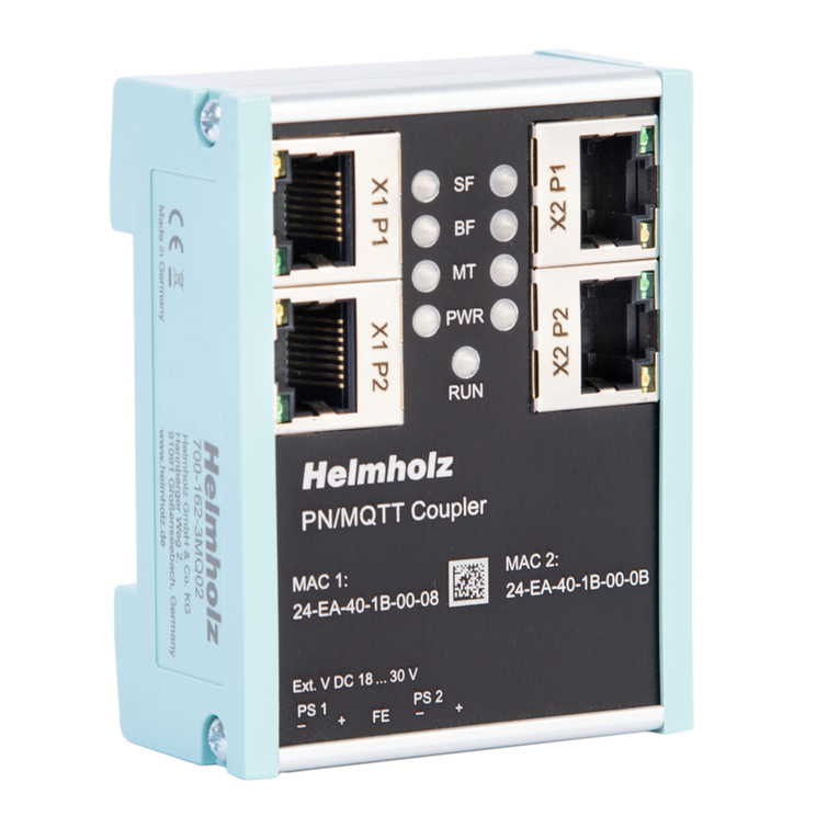 Helmholz PN MQTT User manual Helmholz PN MQTT User manual