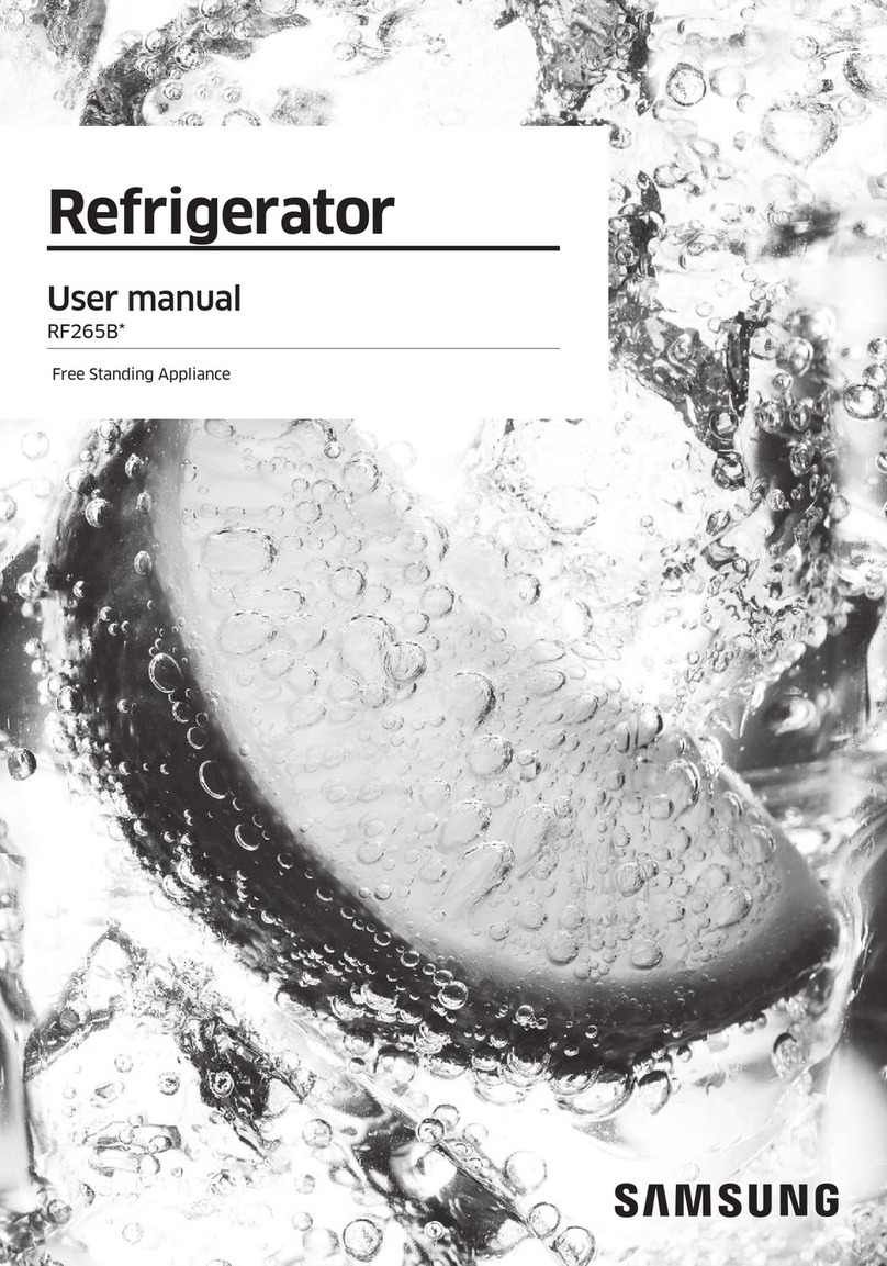 Samsung RF265BEA Series User manual