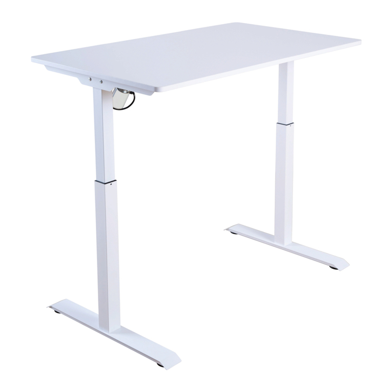 SUNFLEX EASYDESK 610603 Assembly manual