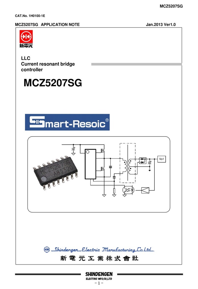 Shindengen MCZ5207SG manual