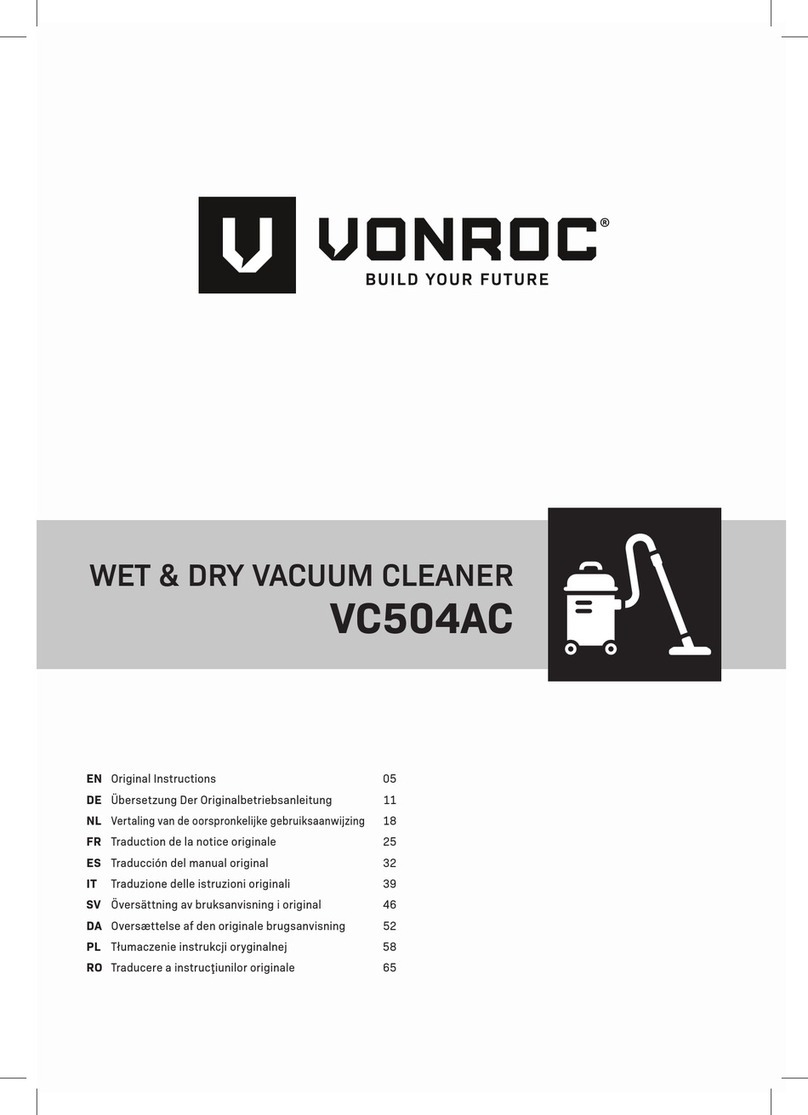 VONROC VC504AC User manual