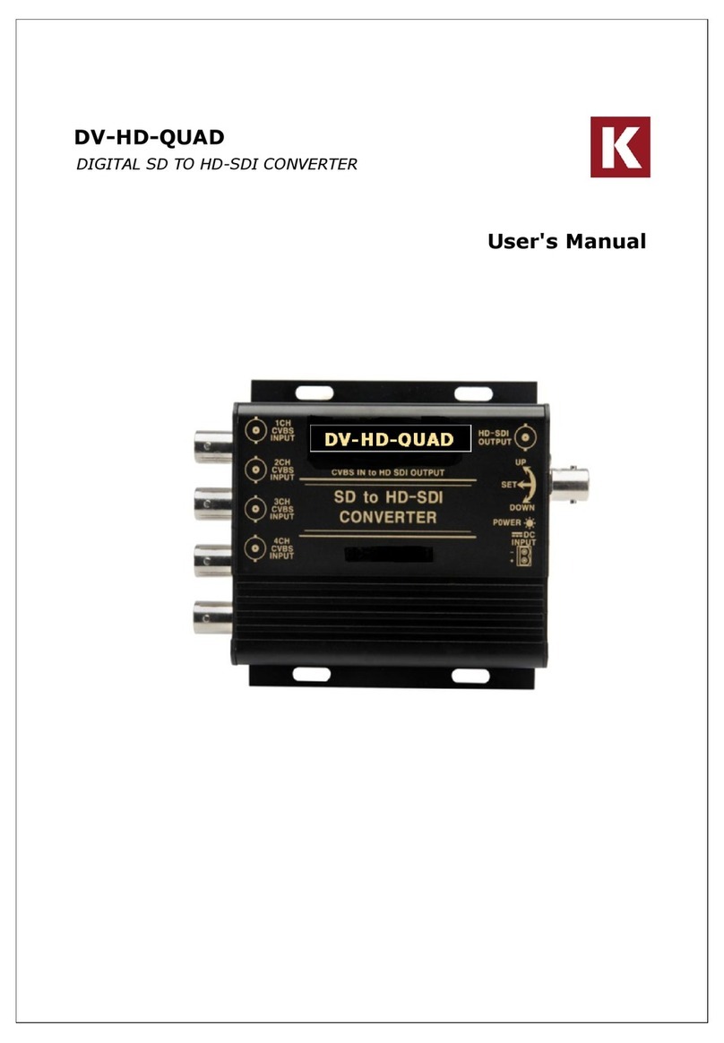Krieg DV-HD-QUAD user manual