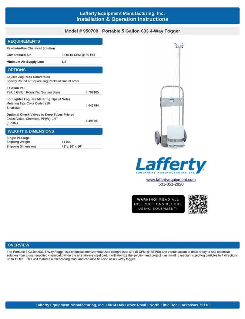 Lafferty 950700 Installation instructions