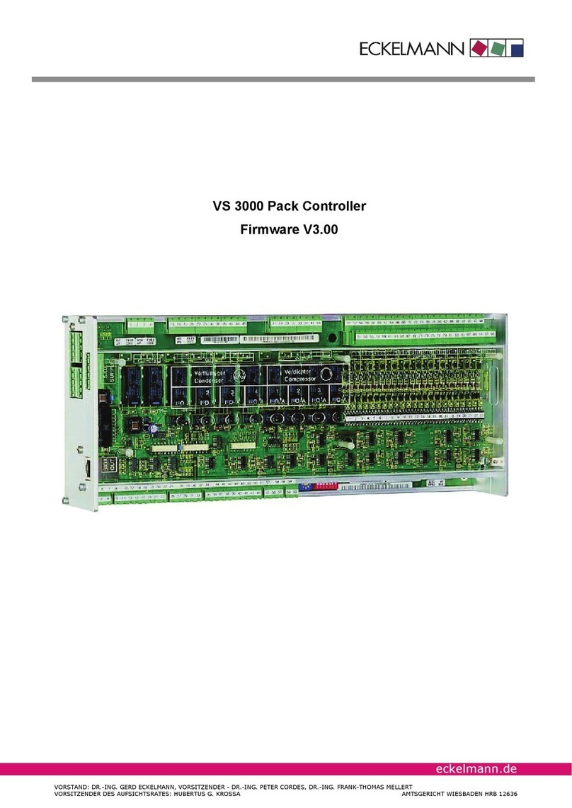 ECKELMANN VS 3000 User manual