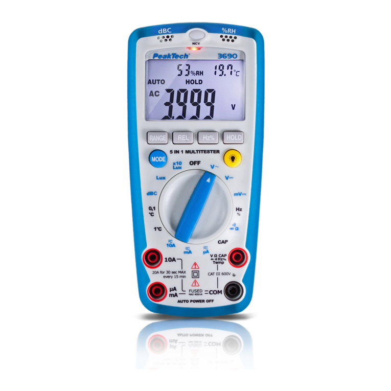 PeakTech 3690 Operation manual