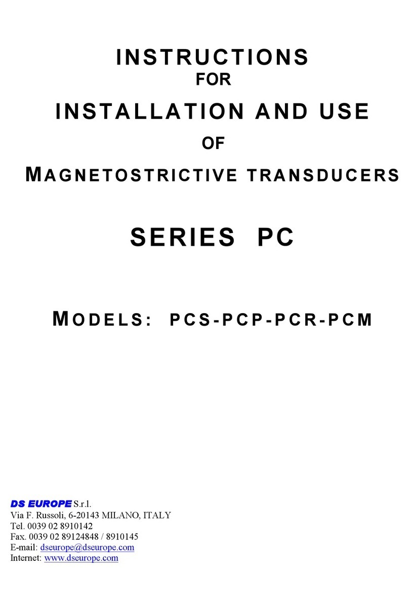 DS PC Series instructions