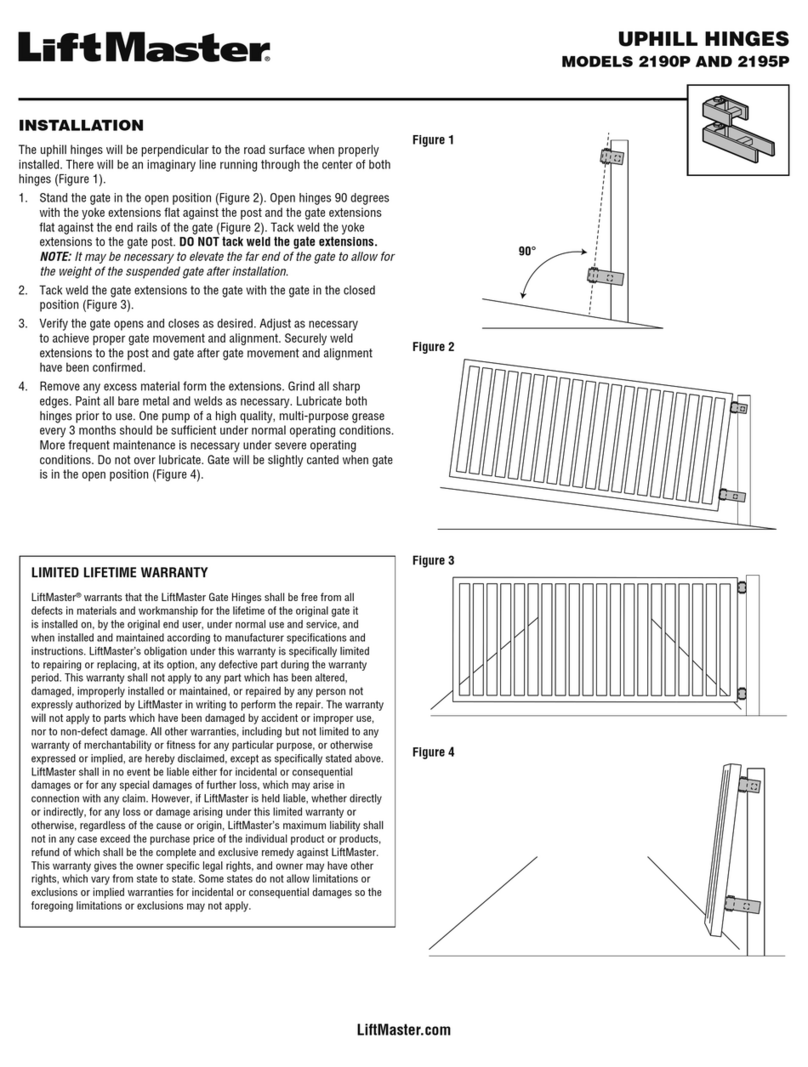 Chamberlain 2190P quick start guide