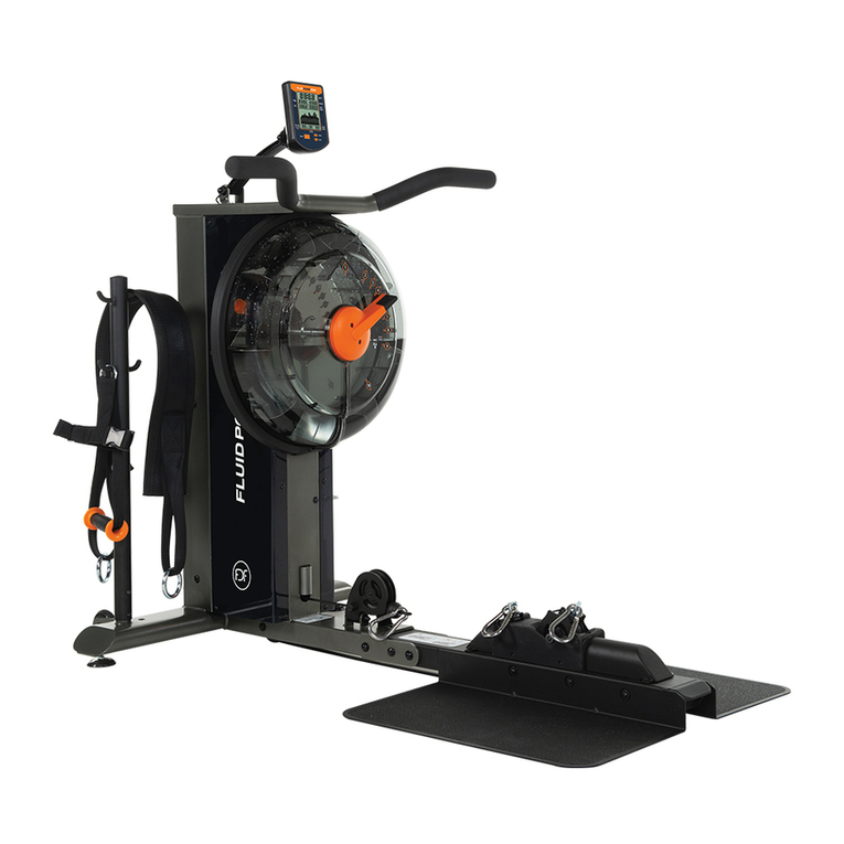 First Degree Fitness FDF Bluetooth FLUID POWER ZONE user guide