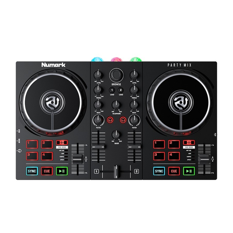Numark PARTY MIX LIVE User manual