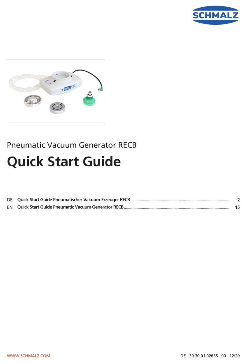 Schmalz RECB quick start guide