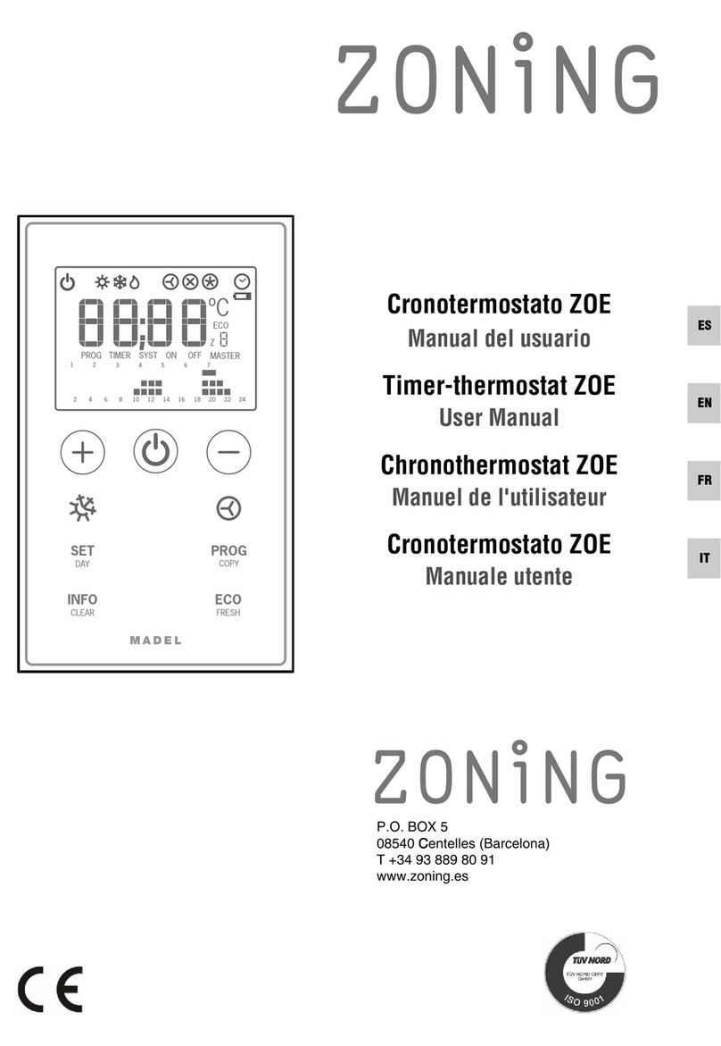 Zoning ZOE user manual