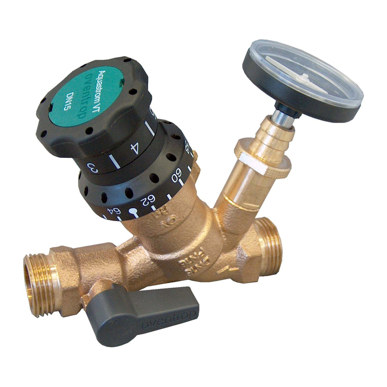 oventrop Aquastrom VT User manual