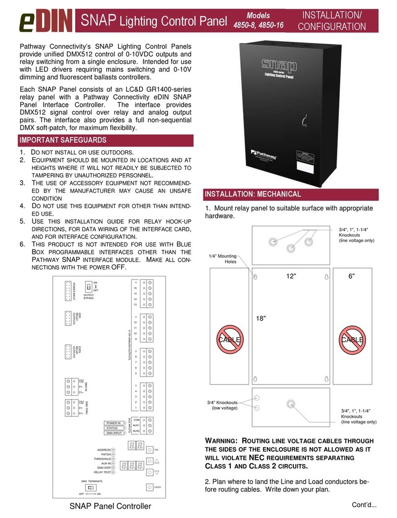 Edin 4850-8 User manual