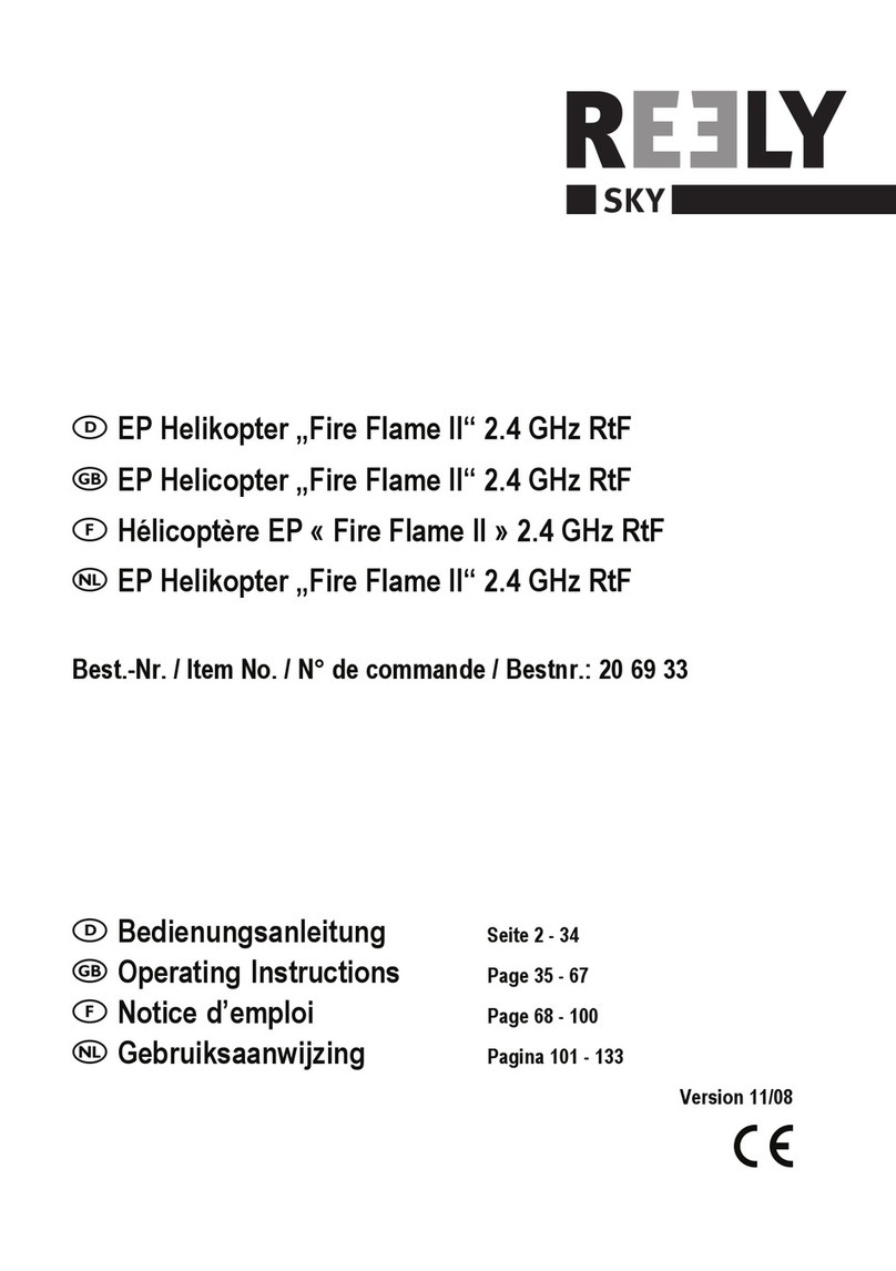 Reely Sky Fire Flame II operating instructions