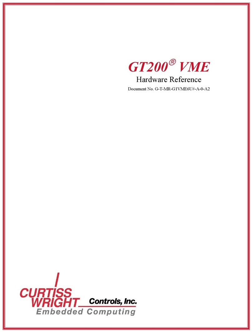 Curtiss-Wright GT200 VME Hardware reference
