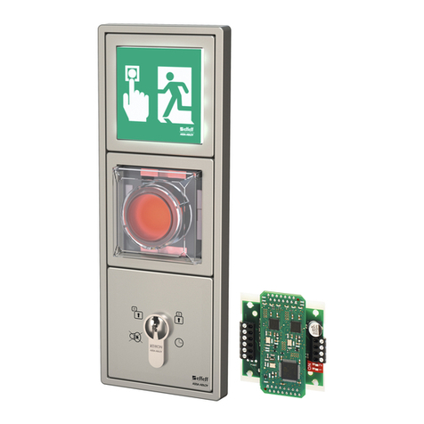 Assa Abloy effeff ePED 1386S00 Installation and fitting instructions