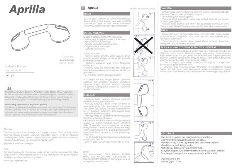 APRILIA ASH 9910 user manual