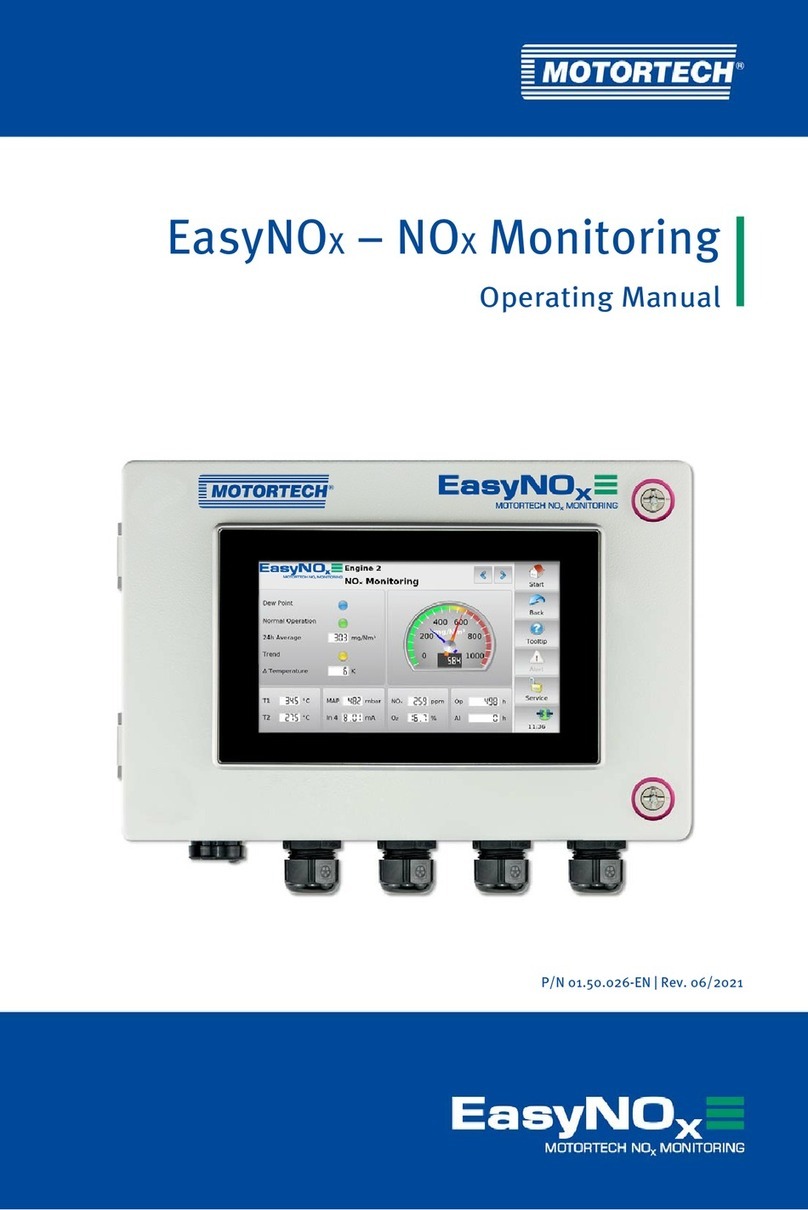 Motortech EasyNOx operating manual