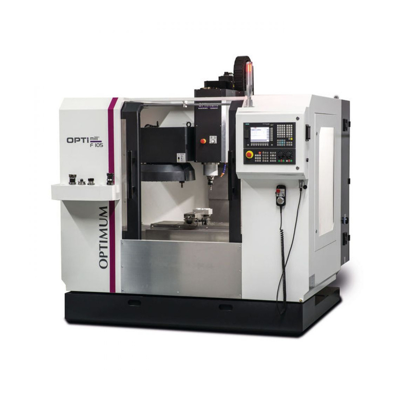OPTIMUM Maschinen OPTImill F 80 operating manual OPTIMUM Maschinen OPTImill F 80 operating manual