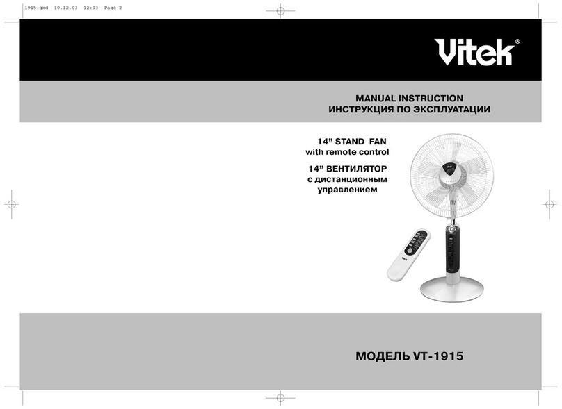 Vitek VT-1915 Manual instruction