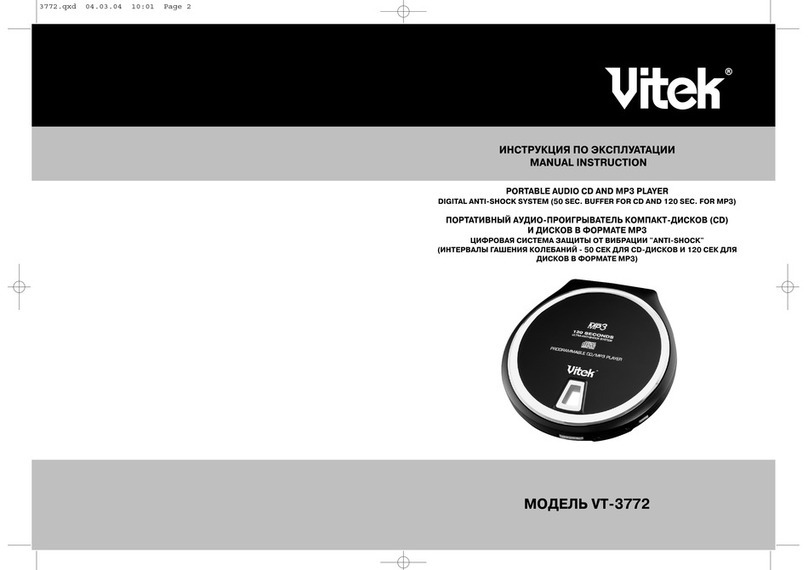 Vitek VT-3772 User manual