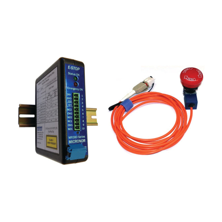 Micronor MR380-1-3 User manual