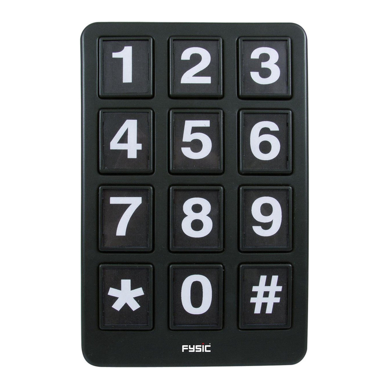 Fysic FX-500 user manual