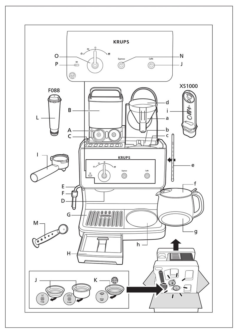 Krups XP2000 User manual