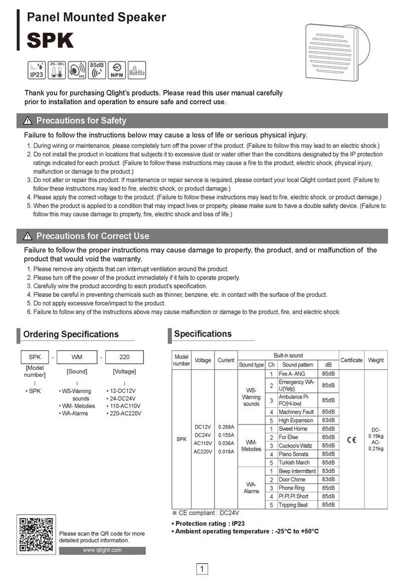 Qlight SPK instructions