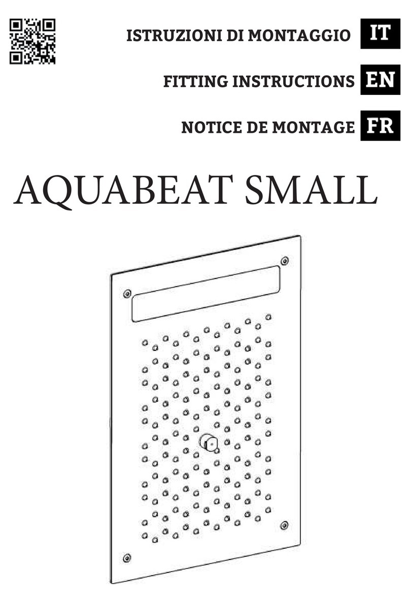 IB RUBINETTI AQUABEAT SMALL User manual