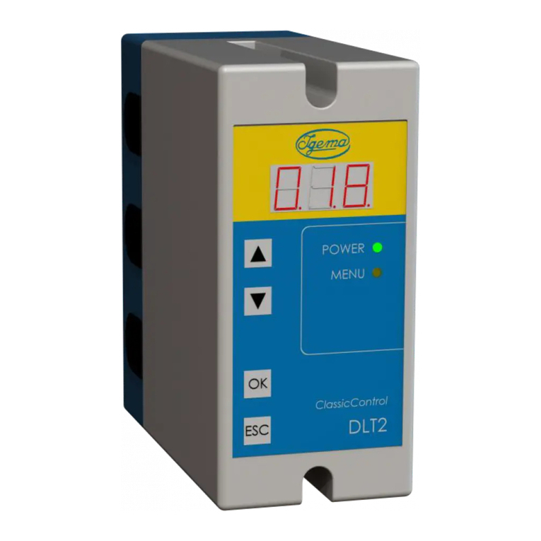 Igema DLT2 Installation and operating instructions