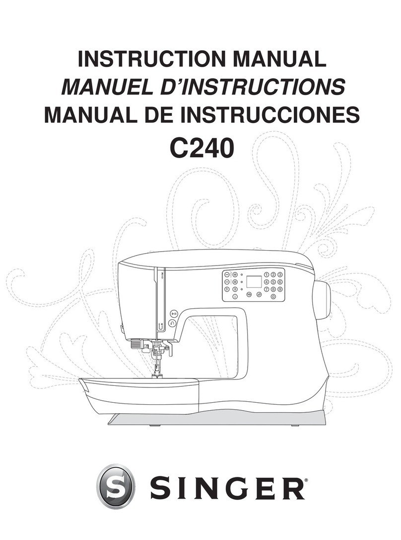 SVP SINGER C240 instruction manual