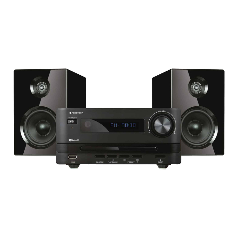 Ferguson HearMe CD250BT instruction manual