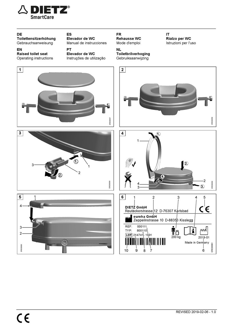 Dietz SmartCare Relaxon operating instructions