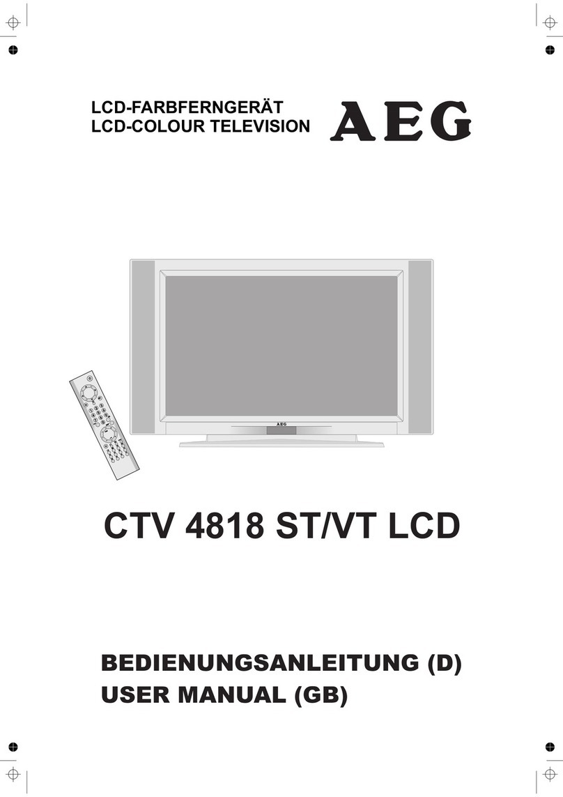 AEG CTV 4818 ST/VT LCD User manual AEG CTV 4818 ST/VT LCD User manual