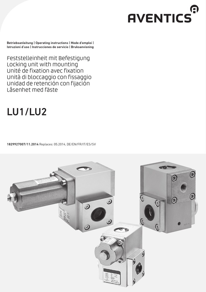Aventics LU1 operating instructions