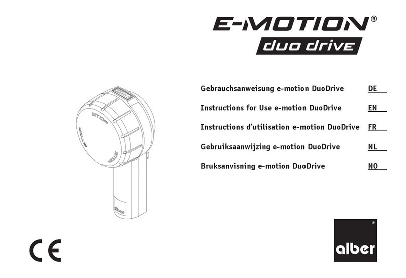 Alber e-motion DuoDrive User manual