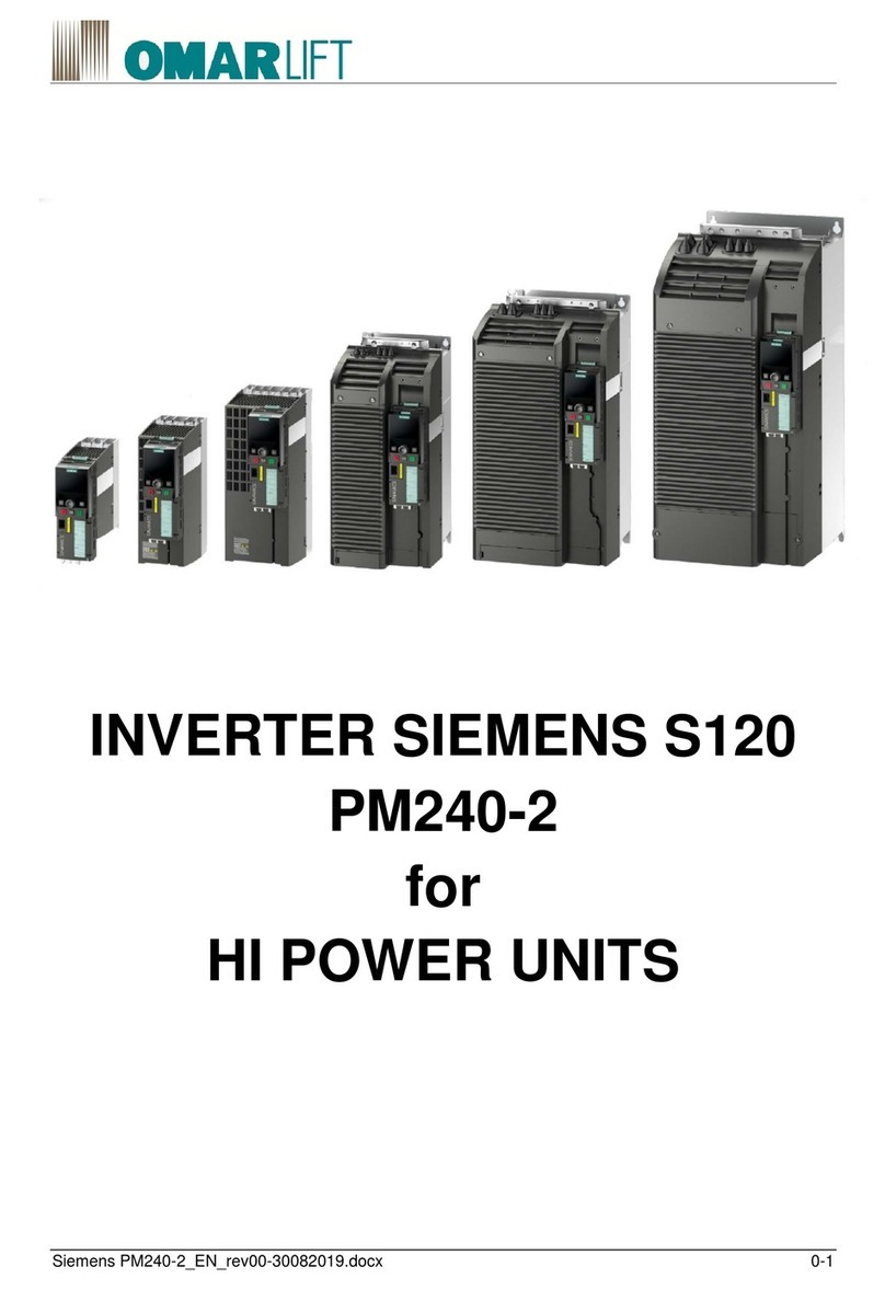 Siemens S120 PM240-2 manual