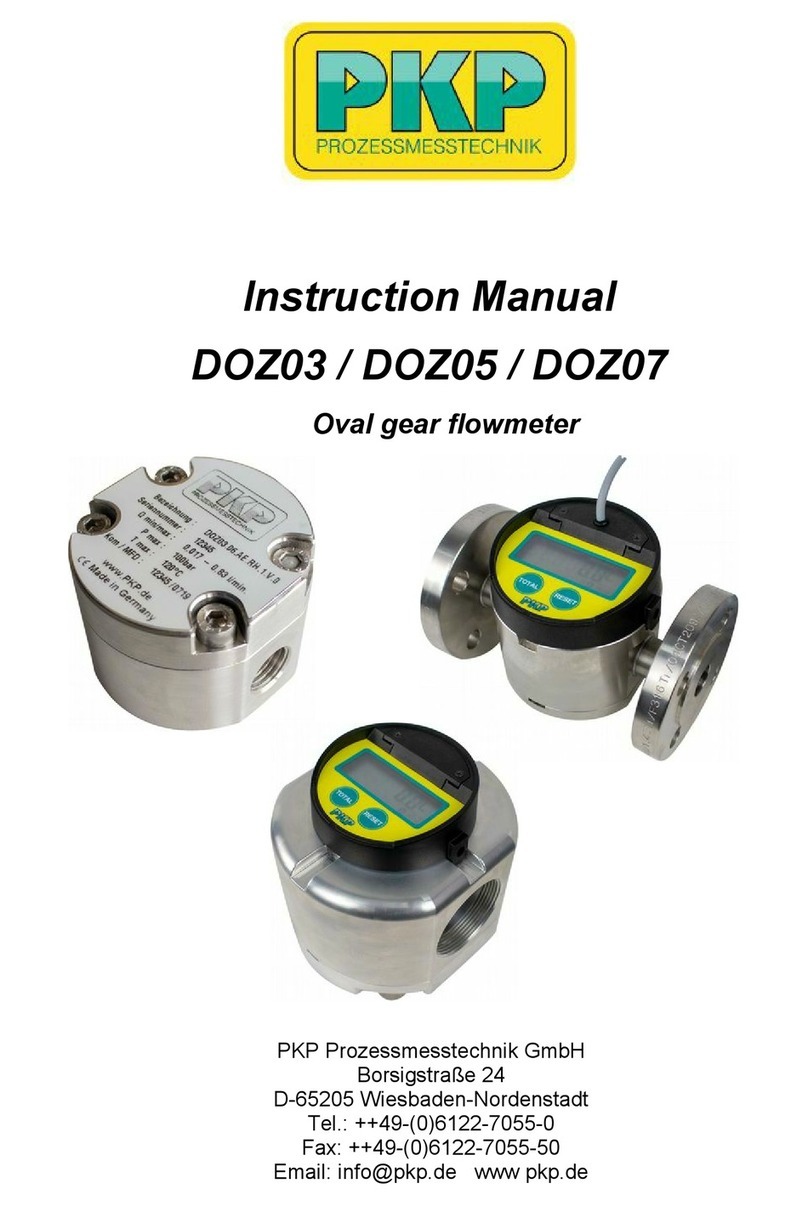 PKP DOZ03 instruction manual