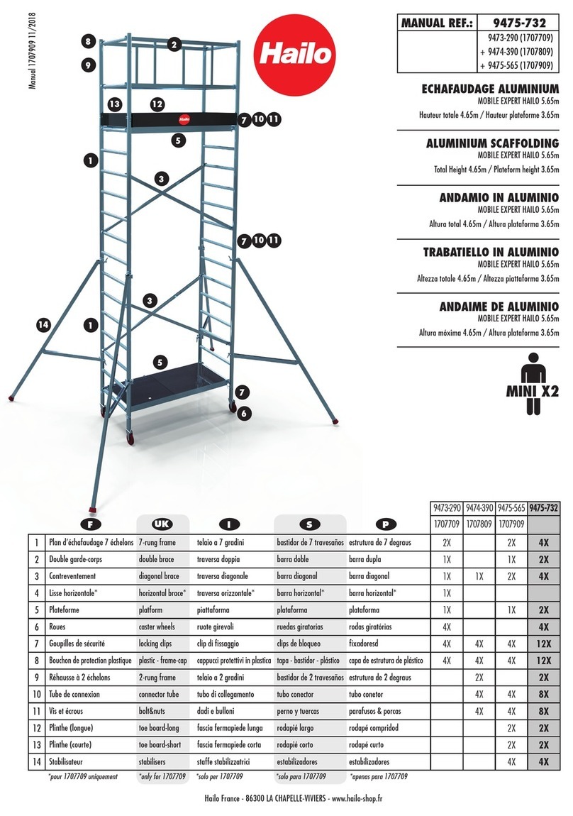 Hailo 1707709 manual
