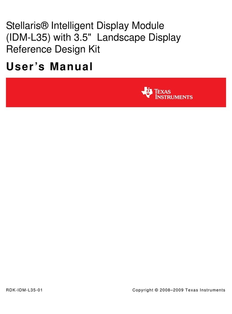 Texas Instruments Stellaris IDM-L35 user manual Texas Instruments Stellaris IDM-L35 user manual